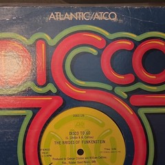The Brides Of Funkenstein Disco To Go 12″ Vinyl Single DSKO 129 Stereo