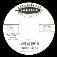 Forever and Ever – Saints and Sinners / Friday Woman – (1967) – 7″ Single