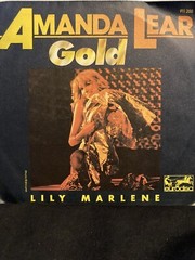 Amanda Lear Gold / Lily Marlene Eurodisc 100101 1978 Record WEA 45 PET RESCUE