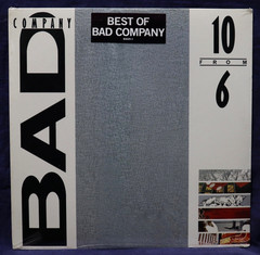 BAD COMPANY~ RARE SEALED VINYL LP~10 FROM 6~1985 USA 1stPRESS~W/HYPE STICKER