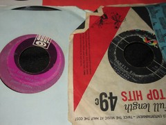 Vintage Lot 45 RPM Records Varied lot (Wb2).