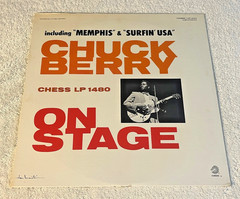 CHUCK BERRY: “Chuck Berry On Stage”: CHESS RECORDS LP – STEREO REISSUE: EX/VG+