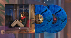 12 Am. Study Session 12am ChilledCow Records Lofi Girl Blue Double Vinyl Record