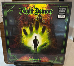 Night Demon Outsider LP Coke Bottle Clear Vinyl Ltd 500 – Heavy Metal NWOBHM
