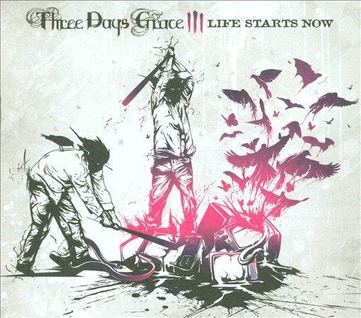 Three Days Grace LIFE STARTS NOW Records & LPs New