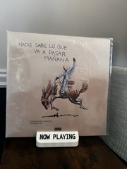 Bad Bunny Nadie Sabe Lo Que Va a Pasar Mañana 2023 Rimas Vinyl LP (SEALED)