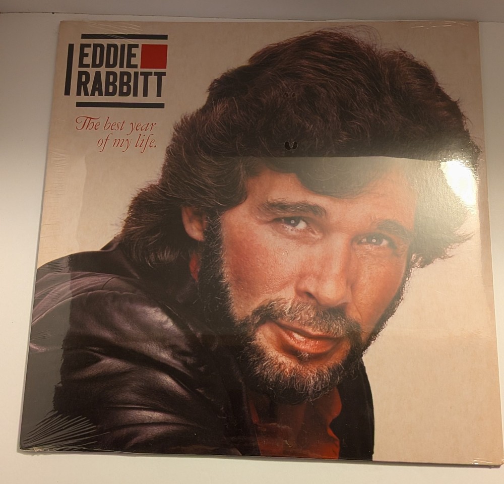 Vintage 1984 Eddie Rabbit “The Best Year of My Life” New Sealed Vinyl Record LP