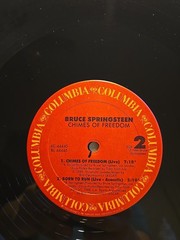 BRUCE SPRINGSTEEN Chimes Of Freedom 4C44445 Masterdisk LP Vinyl VG++ Cover VG+