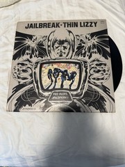 Thin Lizzy ‘ Jailbreak ‘ Vinyl LP Album US 1976 Pitman Pressing ROCK VG+/VG+