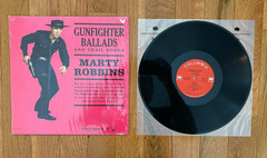 Marty Robbins – Gunfighter Ballads and Trail Songs LP 1962 Press Shrinkwrap Mono