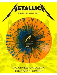 Metallica 72 Seasons Denver Pop-Up Exclusive Splatter Vinyl