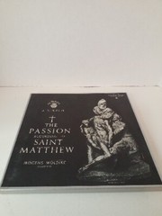 The Passion According To Saint Matthew Vanguard Records LP BG 594 597