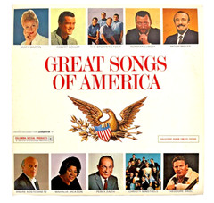 GREAT SONGS OF AMERICA LP CSP133 Brass Military Patriotic Country Play Tested