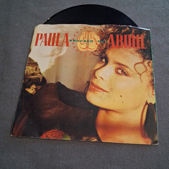 Paula Abdul Knocked Out 1988 7″ Vinyl Single Virgin Pop Cardboard Sleeve