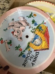 Set Of 8 Voco Children’s Records In Color