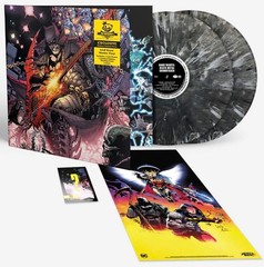 DARK KNIGHTS Death Metal Soundtrack NEW Marble Vinyl 2xLP batman mastodon idles