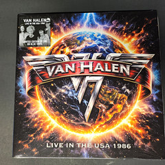 Van Halen – Live in the USA 1986 Limited Edition Blue Vinyl 33 RPM LP Sealed