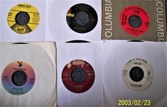 COUNTRY MALE 45s  Lot of 6  1950s-70s  VINTAGE TRADITIONAL COUNTRY  See Listing