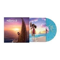 Various Artists – Moana 2 Soundtrack (Exclusive, Blue Splatter Vinyl LP) – NEW !