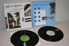 Simple Minds Sons and Fascination Sister Feelings Call Set 2 LP Vinyl 1981 UK V