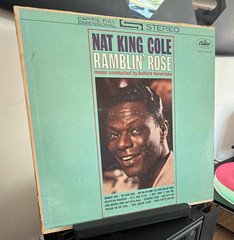Nat King Cole – Ramblin’ Rose Capitol ST-1793 Stereo 12″ 33 RPM Vinyl LP