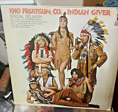 1910 FRUITGUM CO. Indian Giver PROMO LP 1969 BUDDAH BDS 5036 Promotional Label
