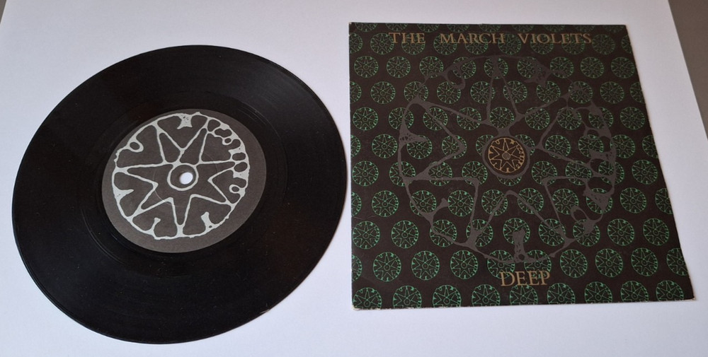 THE MARCH VIOLETS 3x Vinyl 7″ Grooving * Turn To The Sky * Deep (1982/85/86 UK)