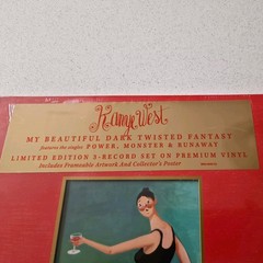 Kanye West – My Beautiful Dark Twisted Fantasy 3LP Vinyl (New & Sealed)