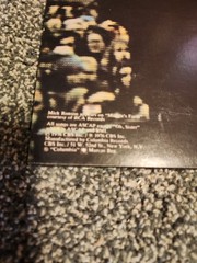 BOB DYLAN Hard Rain COLUMBIA LP EX-NM/EX Promo While Label 1976