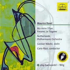 Ravel Ma mere l´Oye CARLO RIZZI Audiophile Tacet 180g LP New Plays Backwards
