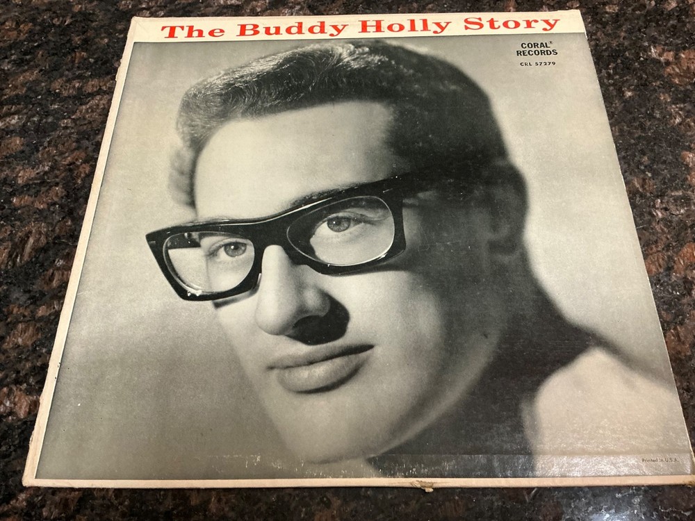 #68 Buddy Holly – The Buddy Holly Story Vinyl LP – Mono – Coral CRL 57279 VG