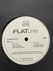 FLATLINER The Big Bang No Boundaries Remixes BLACK 12″ VINYL RAM Records NEW