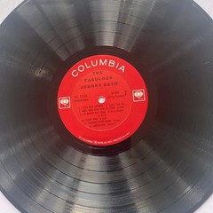 Johnny Cash the Fabulous LP Vinyl Record Cl1253