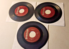 Bo Diddley – Lot of 3 – 7″ Vinyl – Checker Records 1950’s