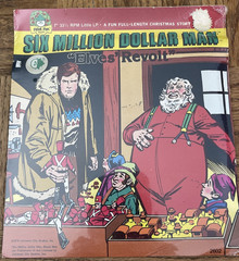 Six Million Dollar Man 45 RPM Album-Brand New-SHIPS N 24 HOURS