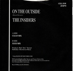 Insiders (The):On the outside- Clean mixx/XXXX mix:UK Rack Off:1989