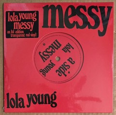 Lola Young – Messy + Messy Acoustic – New 7″ Single Red Transparent Vinyl