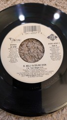 Lot Of 3 Pop R&B 45s Rpm Brandy R.Kelly Celine Dion Baby Angel No Living Without