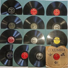 Thirteen 78 RPM 10″ Records Lot #ANQ: Jazz, Swing, Big Band, Blues 1940s 1950s