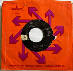 Lot of 8 The Platters 45 rpm – Great Pretender, My Secret, Twilight, My Prayer