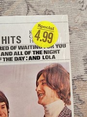 The Kinks Greatest Hits Marble Arch MALS 1403 In Shrink VG+ 1971