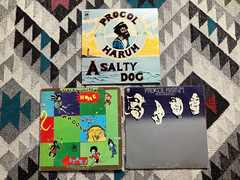 PROCOL HARUM lot of 3 vinyl lps HOME, A SALTY DOG, BROKEN BARRICADES