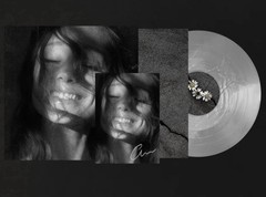 Ariana Grande Petal Vinyl Translucent Pearly White LP SIGNED PRESALE