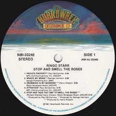 Ringo Starr – Stop And Smell The Roses (LP, Album, Car) (Mint (M)) – 4256401155