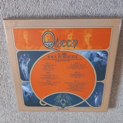 Queen👑A BIG RACE IN SEATTLE👑3-LP BOX SET BLUE VINYL NUMBERED 89/175👑SEALED