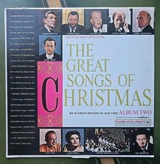 VTG The Great Songs Of Christmas Album Two Record Vinyl 12″ LP Various Artists