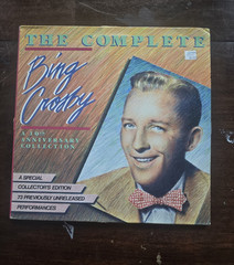 The Complete Bing Crosby 10th Anniversary Collector’s Edition vintage 3-LP vinyl