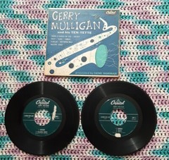 Gerry Mulligan and His Ten-Tette 2 45 EP set Capitol EBF 439 vg-vg+