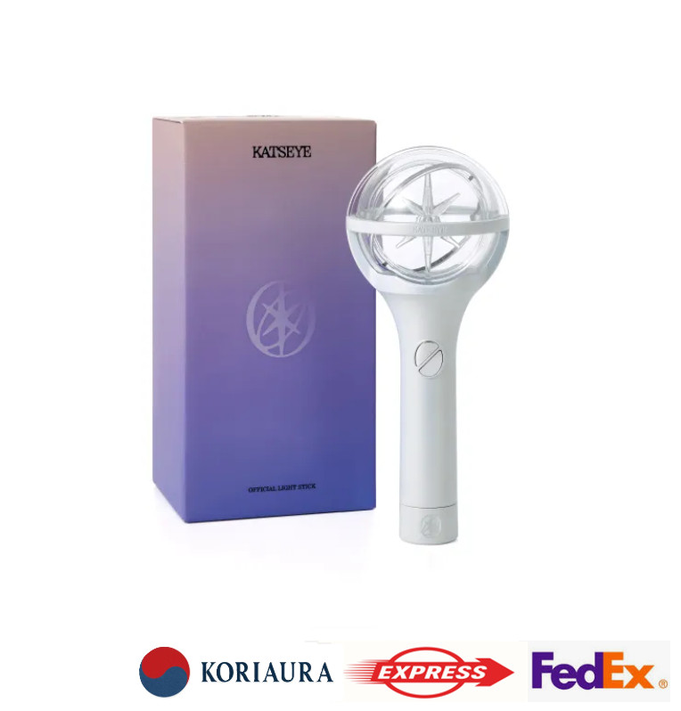 KATSEYE OFFICIAL LIGHT STICK/Strap,6Card,Bag,Tracking Code FANLIGHT GOODS SEALED
