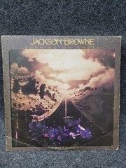Vintage Jackson Browne Vinyl Record Running On Empty Rock Asylum 1977 LP 6E-113